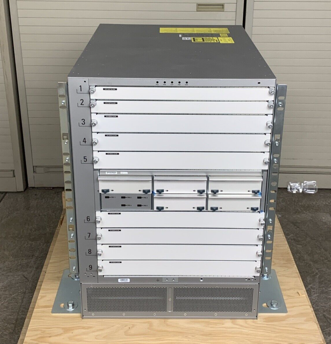 Cisco N7K-C7009 NEXUS 7000 Series 9x Blank Chassis Box Opened W/53-3374-01 Kit