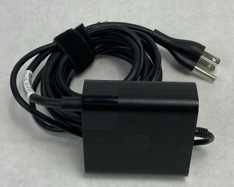 HP 65W Type C USB-C AC Adapter Charger TPN-CA06 - Long Reach 12ft - Tested