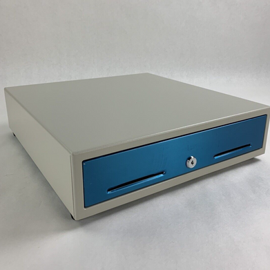 M-S Cash Drawer CF-MEDIA-WHITE  Corporation Electronic Cash Drawer No #010 Key