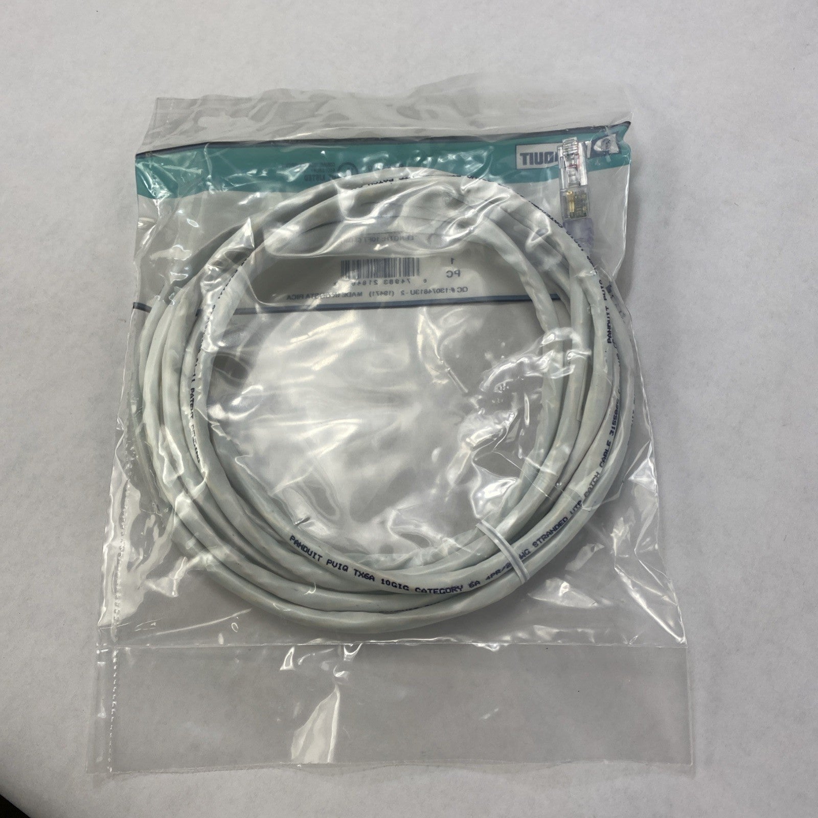Enhanced Patch Cord CAT 6A PVQ- EU6AC10WH Panview IQ 10FT - Lot of 103