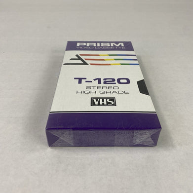 Prism T-120 Stereo High Grade 6 Hour VHS Sealed (Lot of 8)