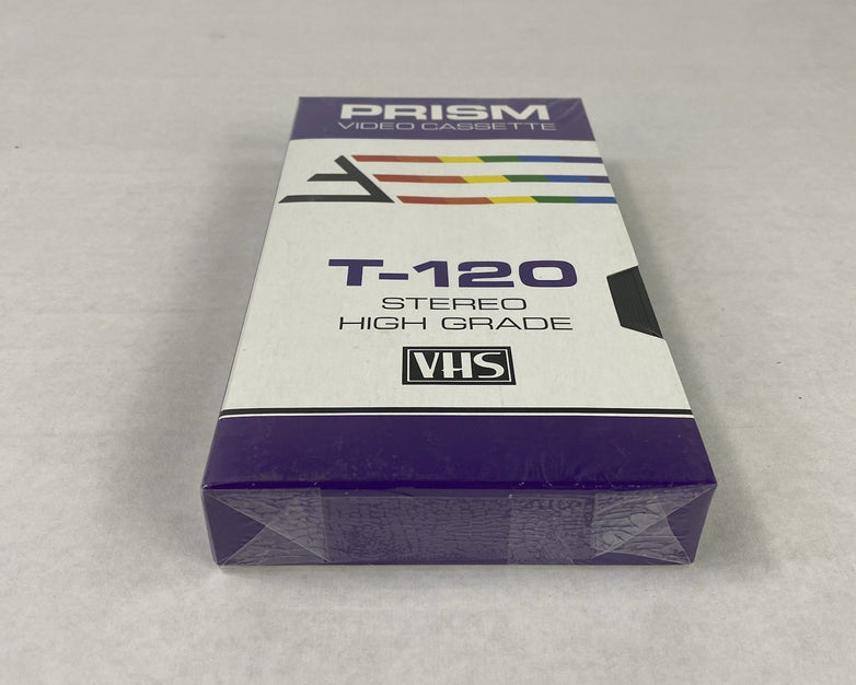 Prism T-120 Stereo High Grade 6 Hour VHS Sealed (Lot of 8)