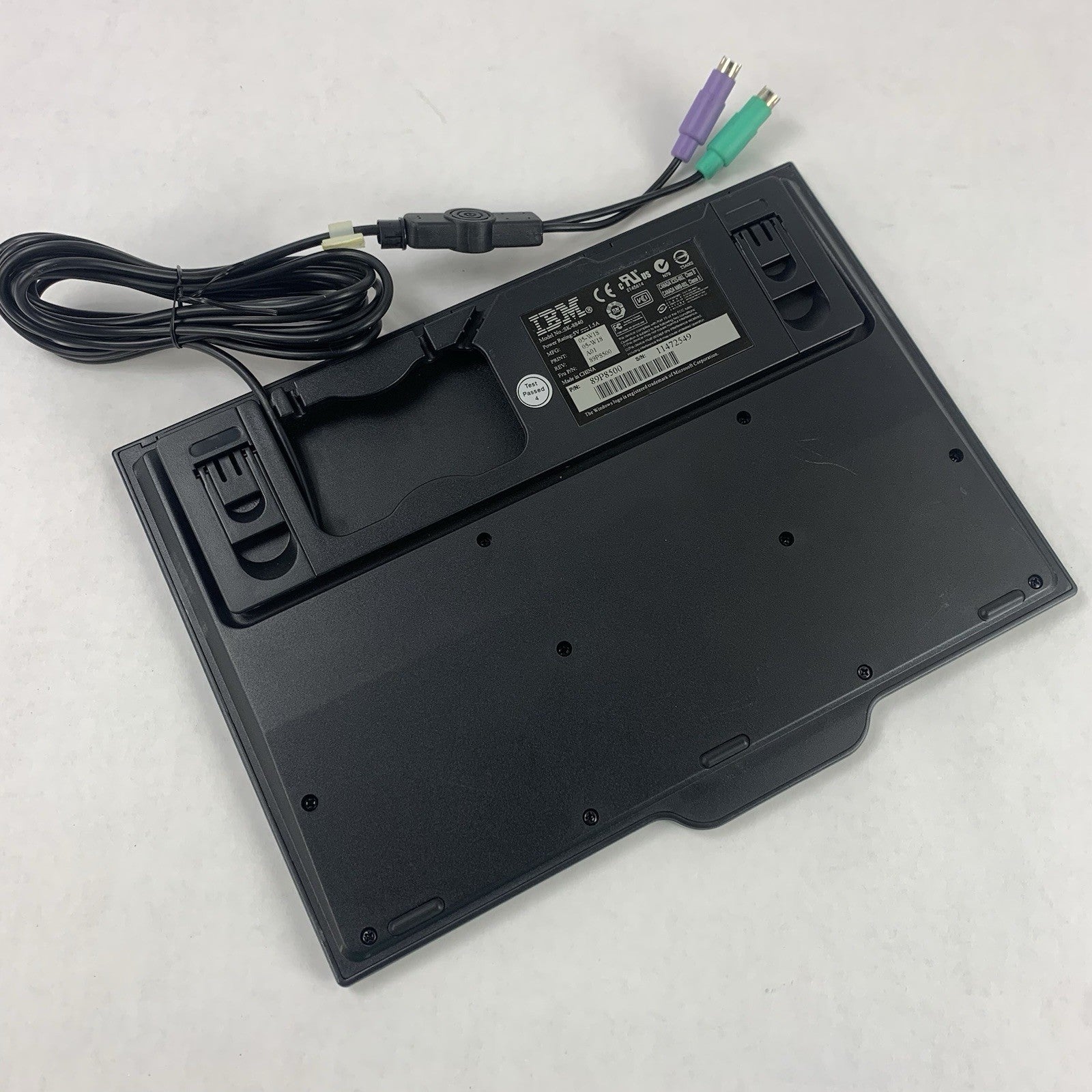 IBM SK-8840 PS/2 Wired Keyboard With TrackPoint US English Tested4