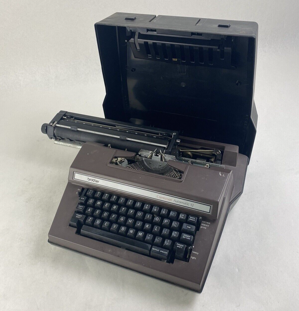 Parts and Repair Brother 3800 Correct Automatic 12 Electric Typewriter & Case