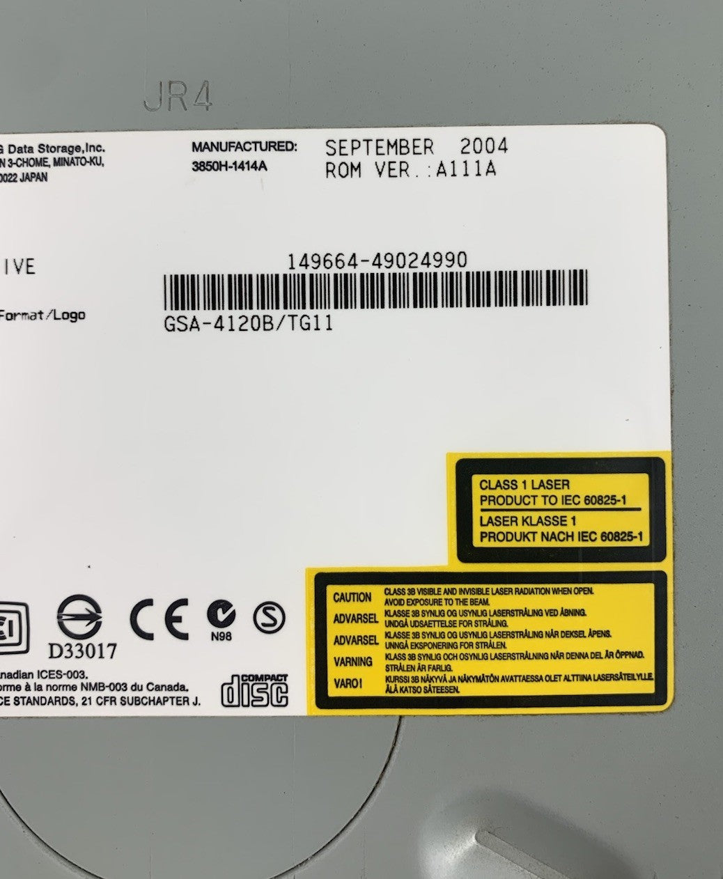 HL Data Storage GSA-4120B DVD Writable/CD-RW Drive7