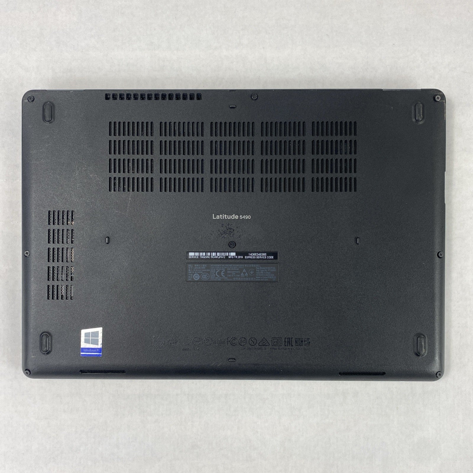 Dell Latitude 5490 Core i3-8130U 2.20 GHz 8 GB RAM 14" No Battery No HDD No OS
