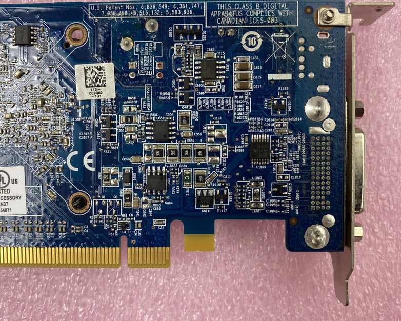 Dell 0HFKYC AMD 697246-001 Radeon HD 6350 512MB PCIe DMS-59 SFF Graphics GPU