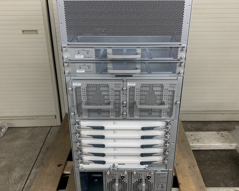 Cisco Nexus N7K-C7010 10-Slot Switch Chassis Tested w/Fans and 3x Power Supplies