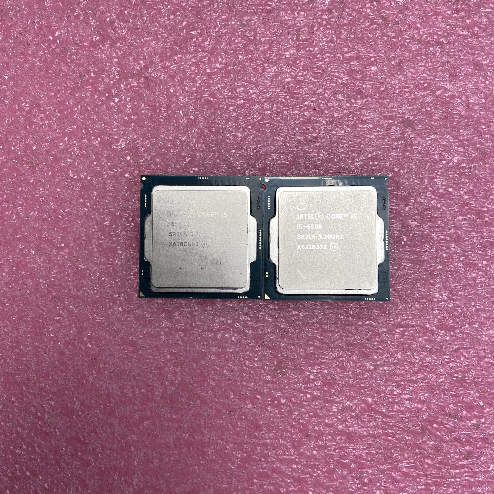 lot of 2 Intel Core i5-6500 SR2L6 3.2GHz Desktop CPU5