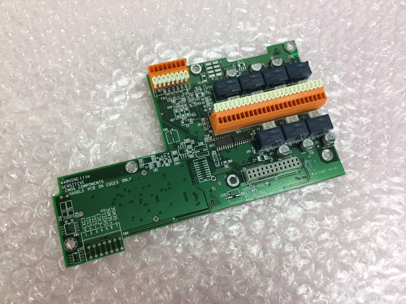 REV B PCB 500829-0100 for Measurement Systems International MSI-3650