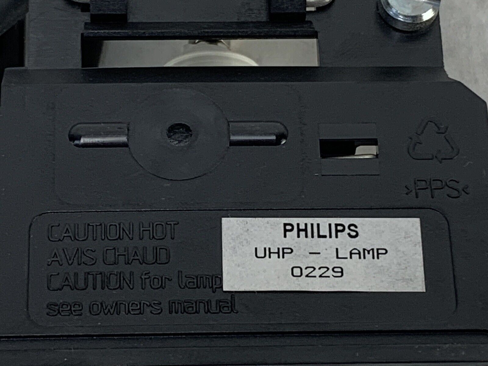 PHILIPS Projection Lamp Hopper LCA 3108 w/ Housing, NEW