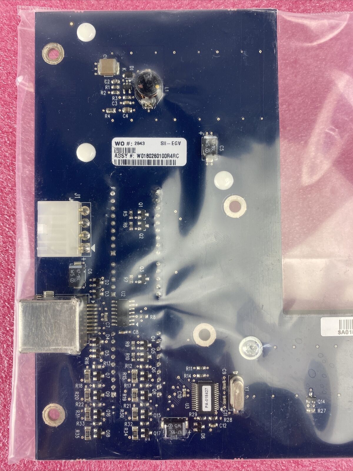 WMS 6779-018026-01-00 BB1 20 Line 5 Digit 7 sec Display Board A0180260100$$R04SG