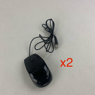 Dell M-UAV-DEL8 Wired Mouse 5V (Lot of 2)