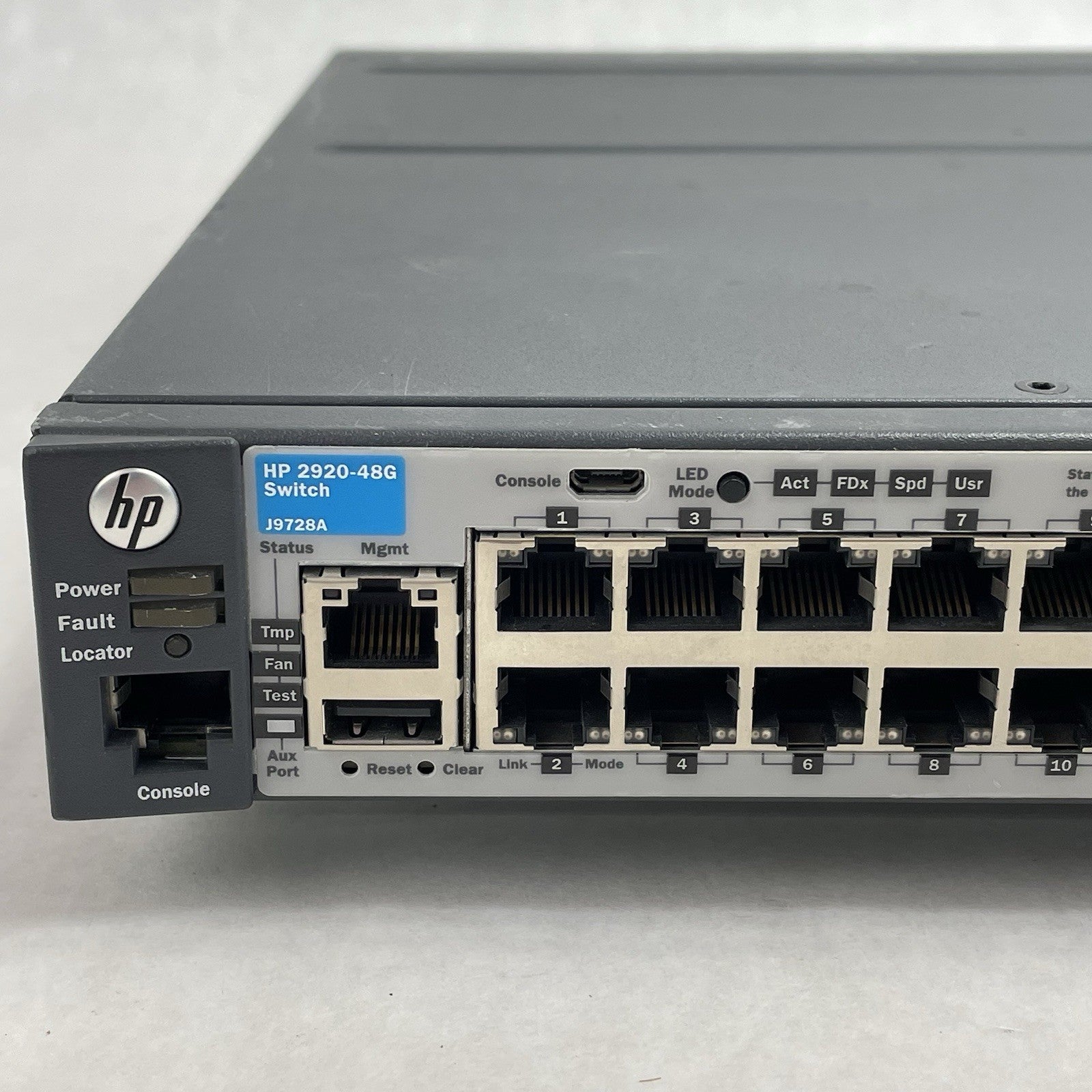 HP 2920-48G J9728A 48-Port Layer 3 Managed Gigabit Switch Tested & Reset2