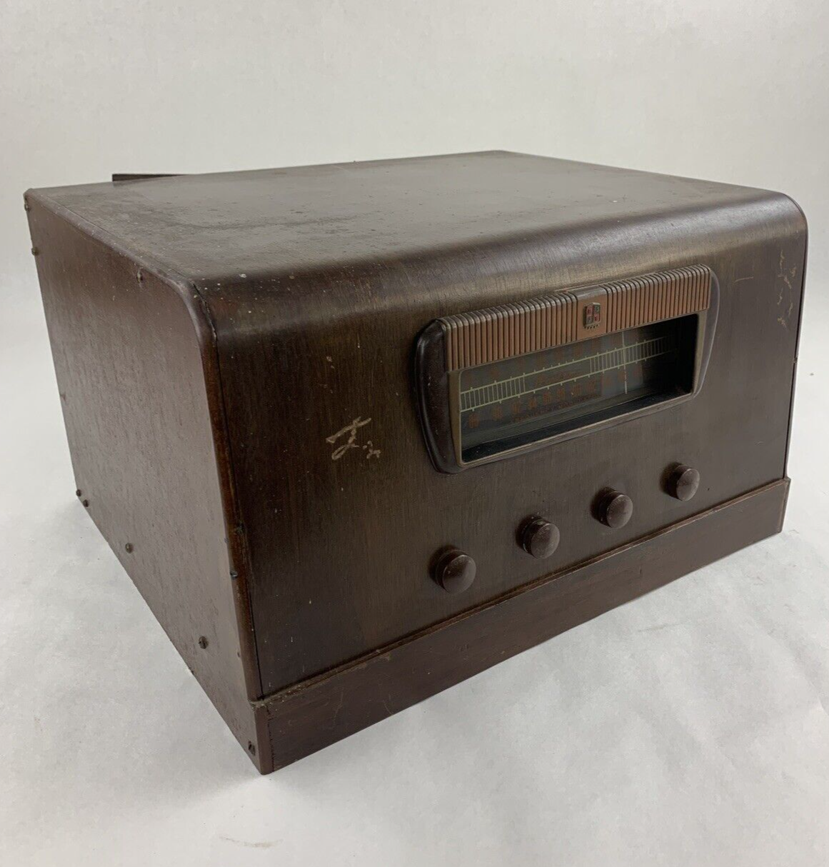 Montgomery Ward 62J-57 Super Sensitive Airline Radio Powers No Output Cut Cord
