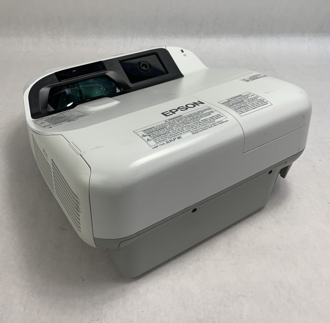 Epson H599A BrightLink 595Wi LCD Lamp Projector 565 Lamp Hours No Remote0