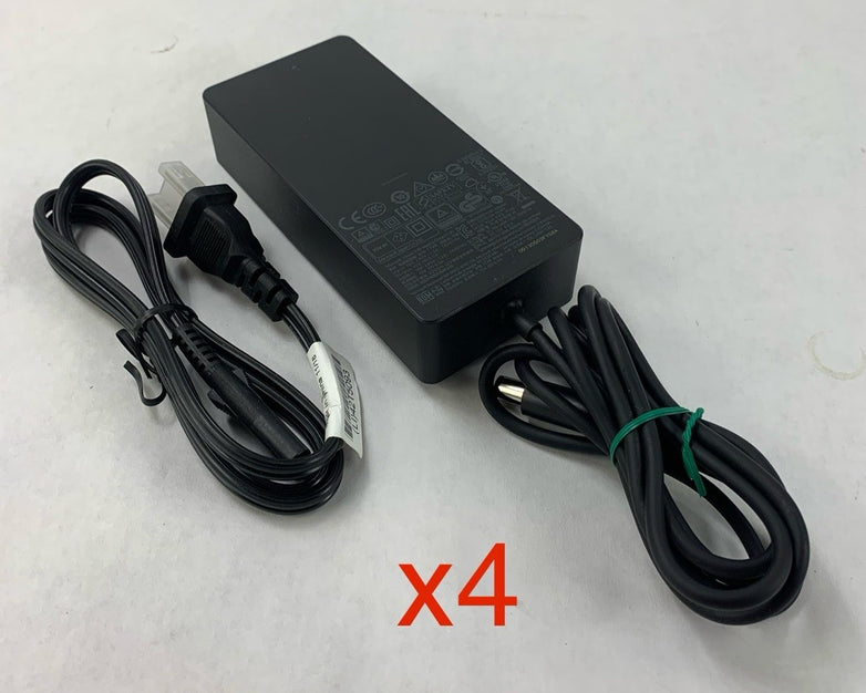 Microsoft 1749 15V 6.0A AC Adapter Power Supply (Lot of 4)
