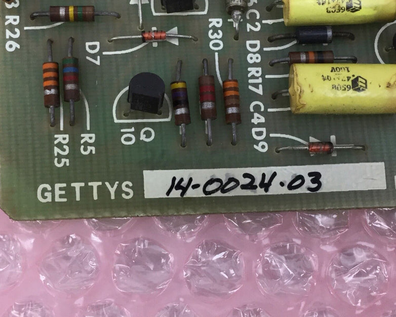 Gettys Module No. 14-0024-03 Circuit Board (Lot of 2)