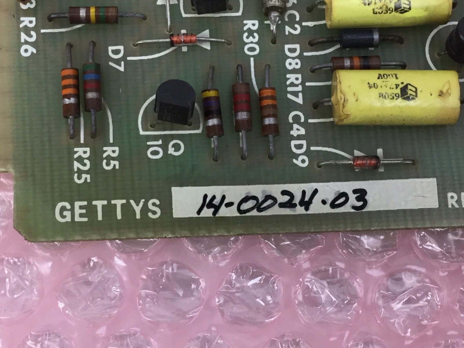 Gettys Module No. 14-0024-03 Circuit Board (Lot of 2)