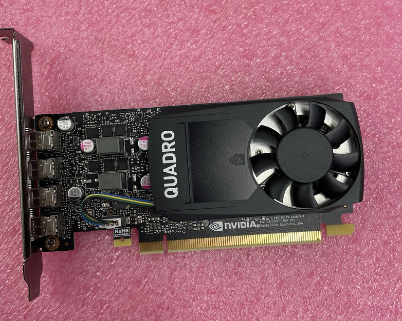 Nvidia Quadro P620 2 GB GDDR5 PCI Express x16 Low Profile Video Card Tested