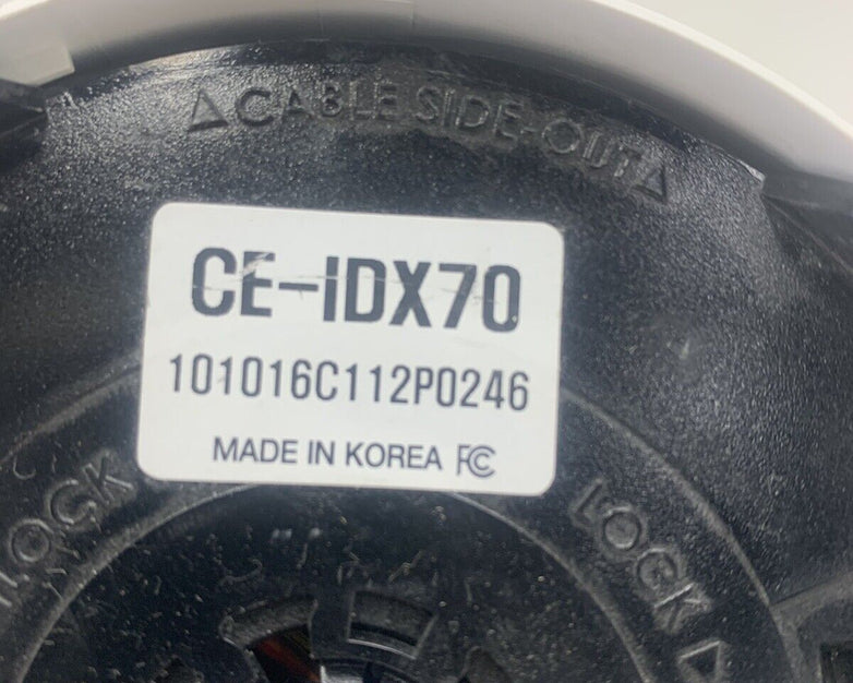 For Parts or Repair CE-IDX70 Dome Camera 12V