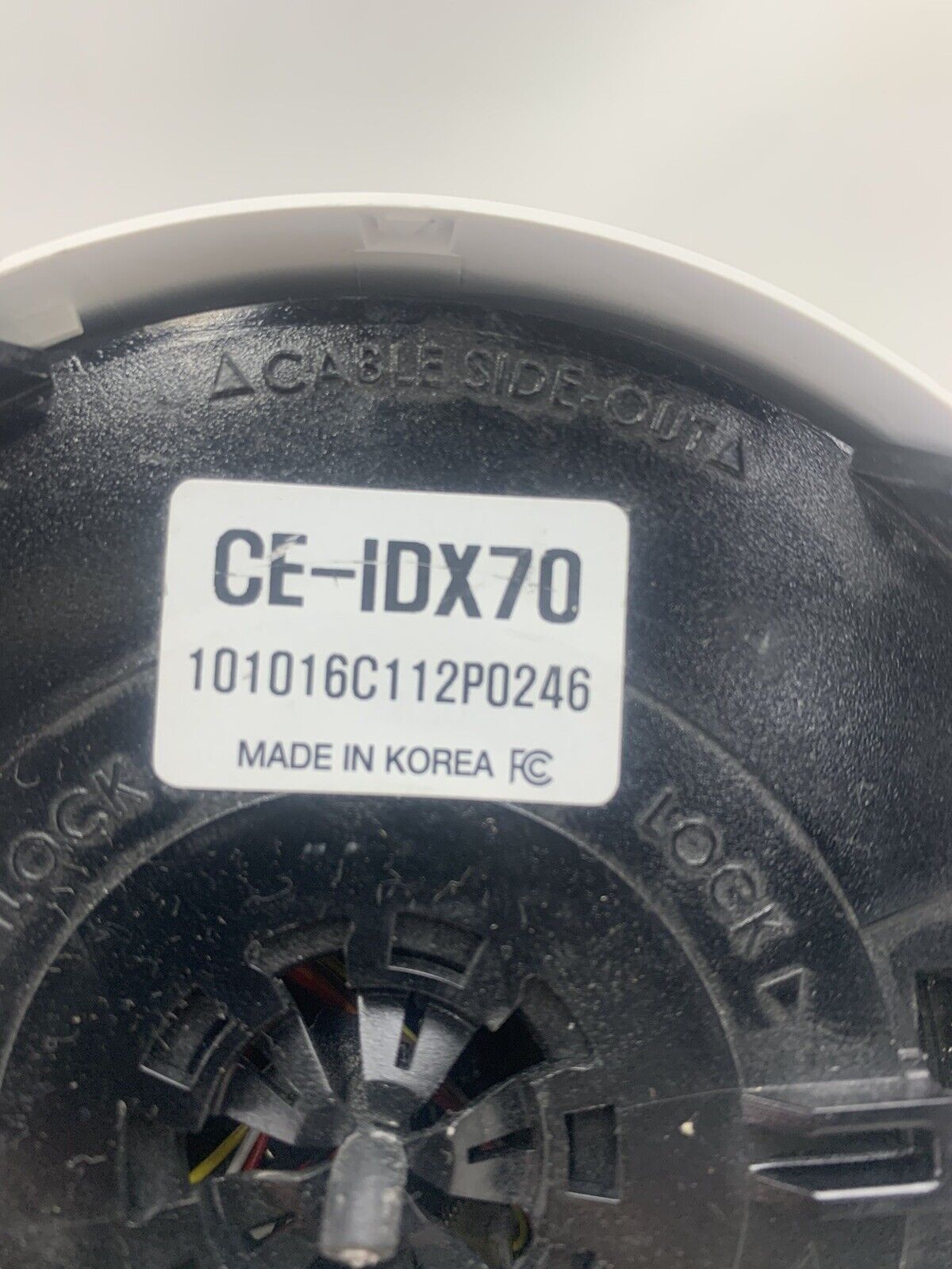 For Parts or Repair CE-IDX70 Dome Camera 12V
