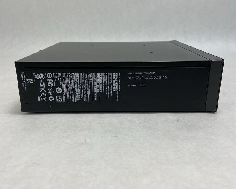 HP EliteDesk 800 G1 USFF Intel Core i5-4590s 3GHz 8GB RAM No AC/HDD/OS