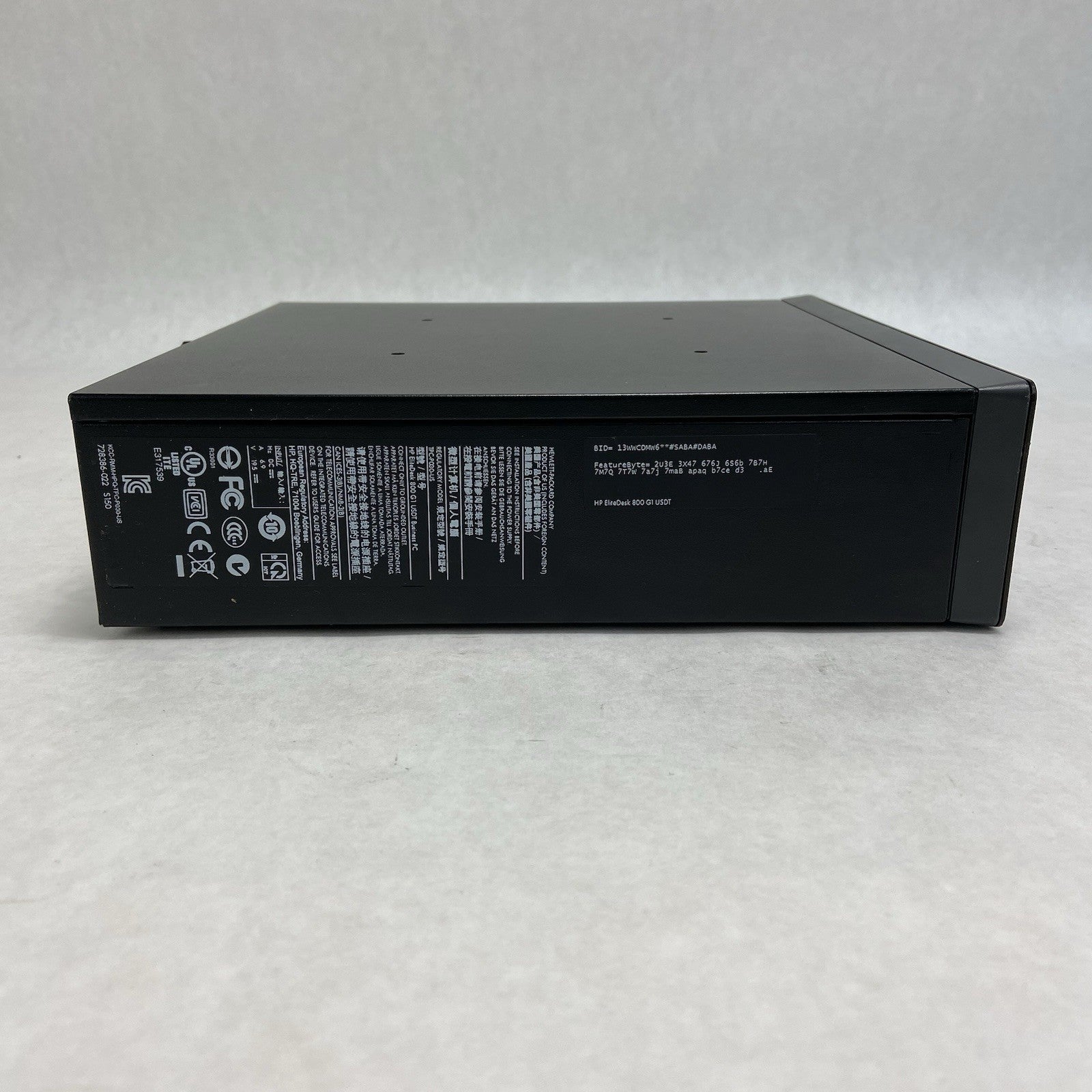 HP EliteDesk 800 G1 USFF Intel Core i5-4590s 3GHz 8GB RAM No AC/HDD/OS7