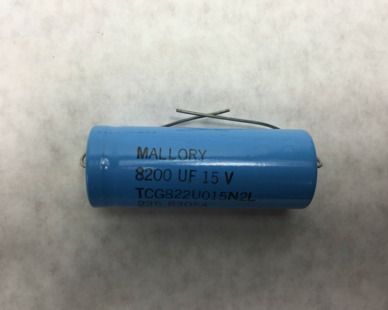 Lot of 4 Mallory TCG822U015N2L 8200UF 15V 235-8305A NOS