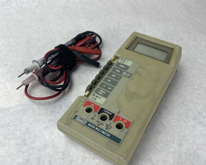 Fluke 8022A Multimeter Untested No Batteries