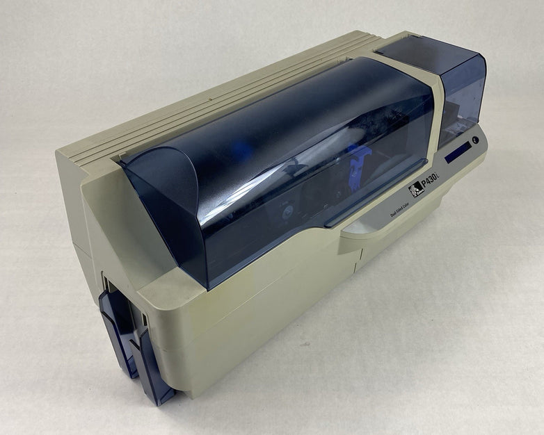Zebra P430i Dual-Side Color USB ID Card Printer - Parts or Repair