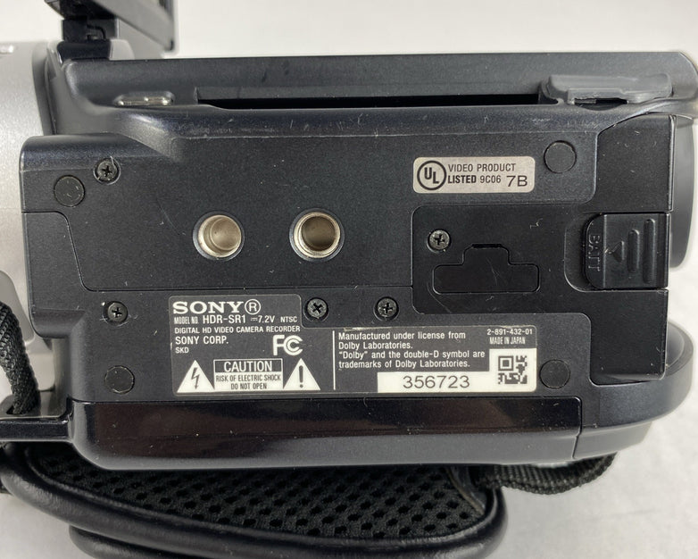 Sony HDR-SR1 30GB HDD LCD Touchscreen Digital Handycam Camcorder - Tested