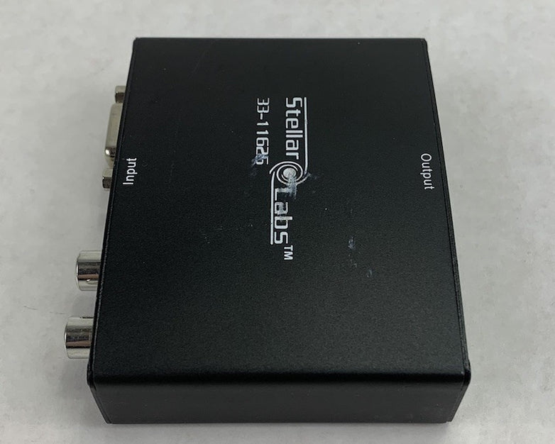 Stellar Labs 33-11625 VGA Video to HDMI Converter w/ AC Adapter