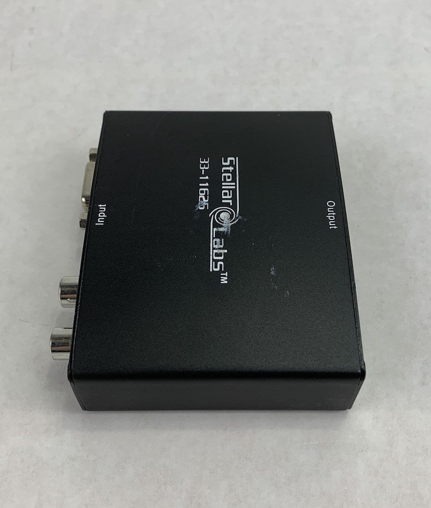 Stellar Labs 33-11625 VGA Video to HDMI Converter w/ AC Adapter