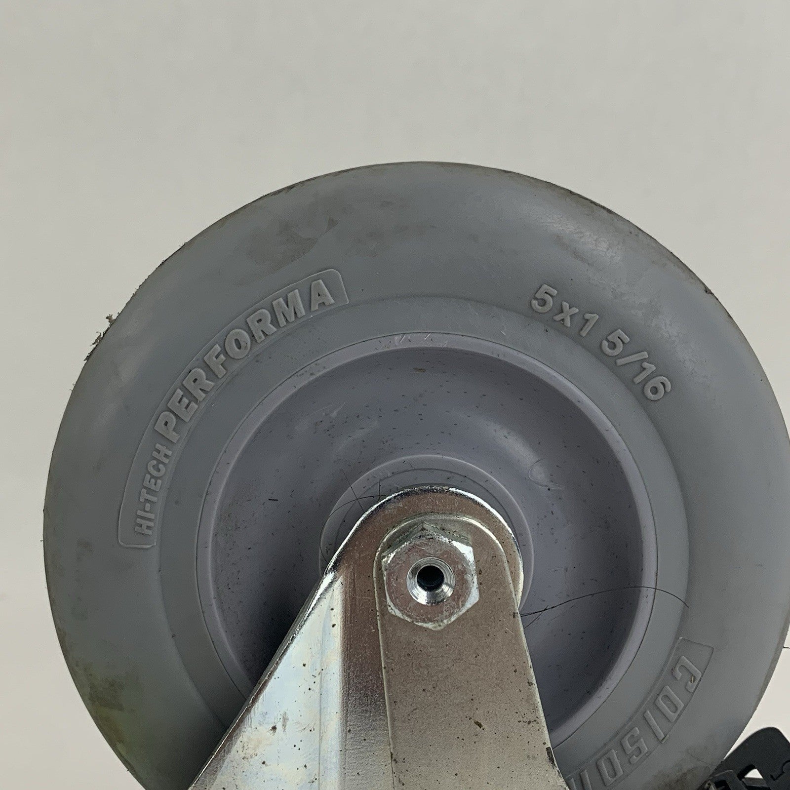 Colson 5" Rubber Performa Swivel Locking Casters Lot of 4x6