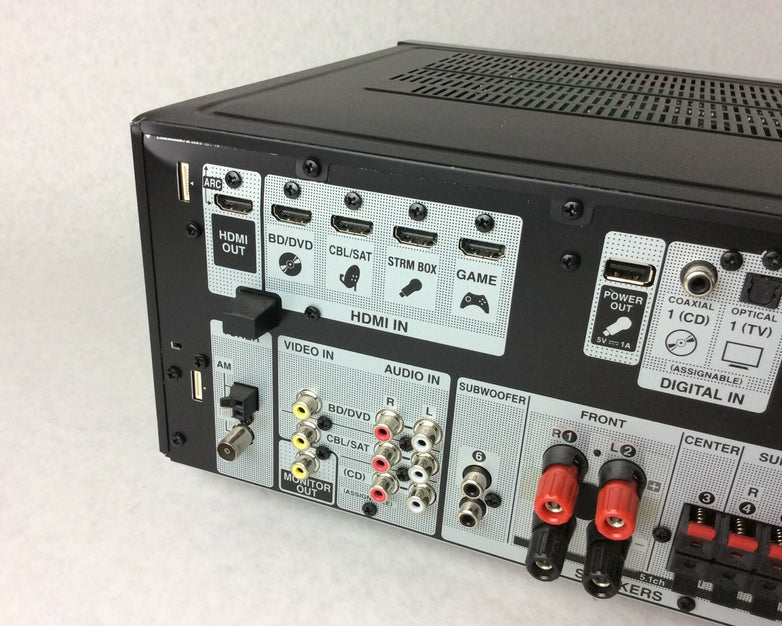 Onkyo TX-SR383 AV Surround Sound Receiver Parts or Repair