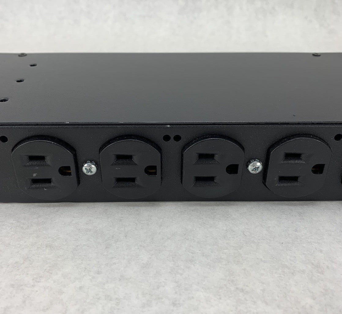 APC SurgeArrest Rackmount NET9RMBLK 120V 15A Power Distribution Unit - Tested6