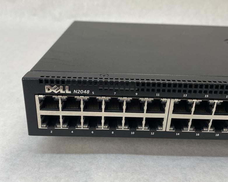 Dell N2048 E04W PoE Network Switch 48-Port No Rackmount- Tested