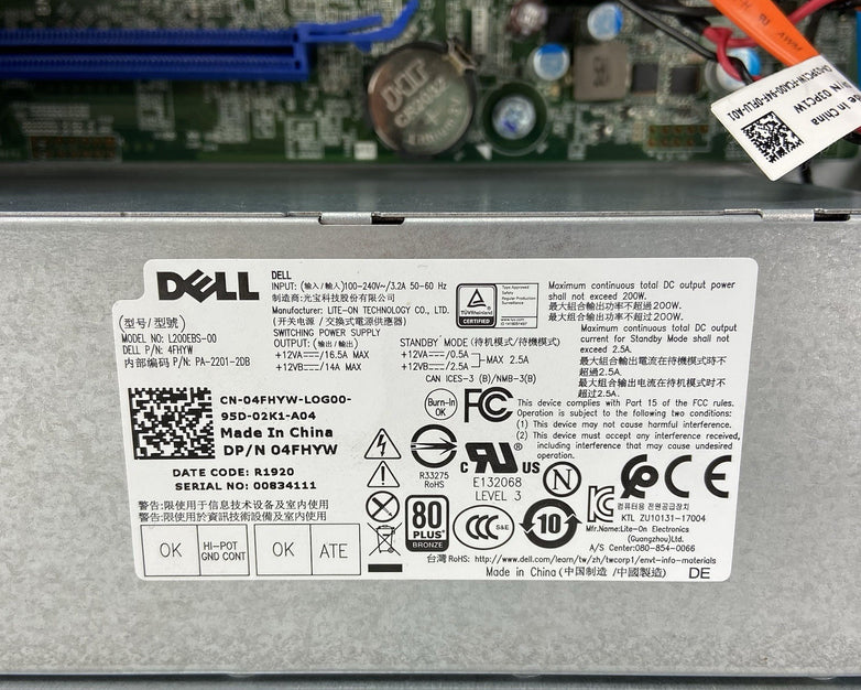Dell Optiplex 3060 SFF Intel Core i5-8500 3GHz No RAMHDDOS