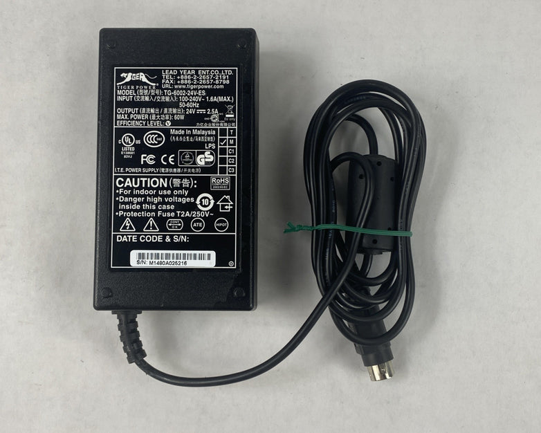 Tiger Power TG-6002-24V-ES Mixed Lot 5 W/ TG6001-24V & TG15-0065-24 AC Adapter