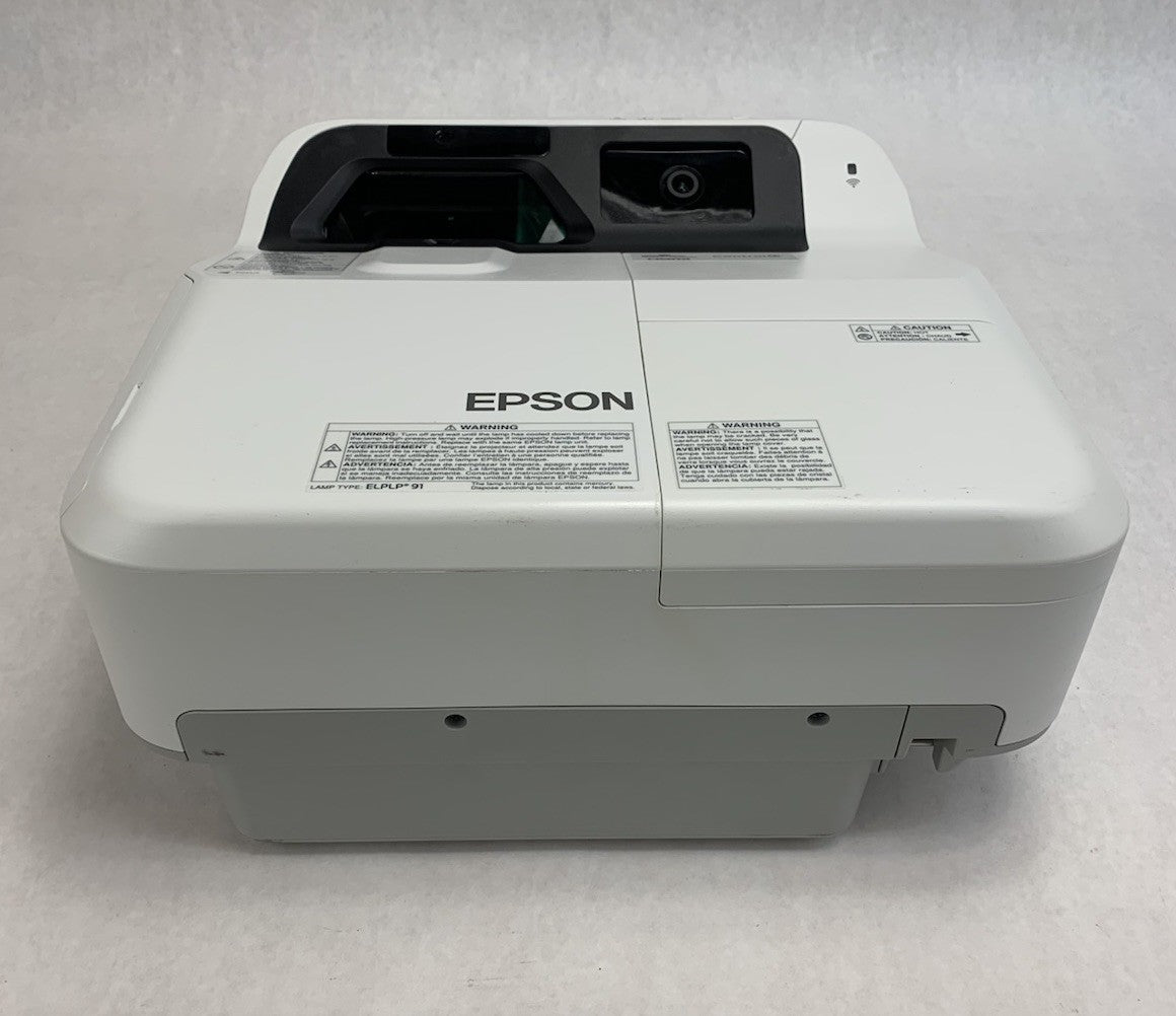 Epson PowerLite 695Wi H740A LCD Lamp Projector 1854 Lamp Hours - No Remote1