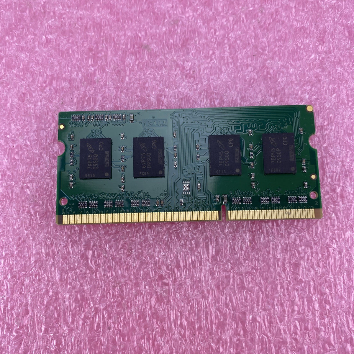 Crucial 4GB DDr3L-1600 Laptop Memory Ram CT51264BF160BJ.C8FPD - Lot of 34