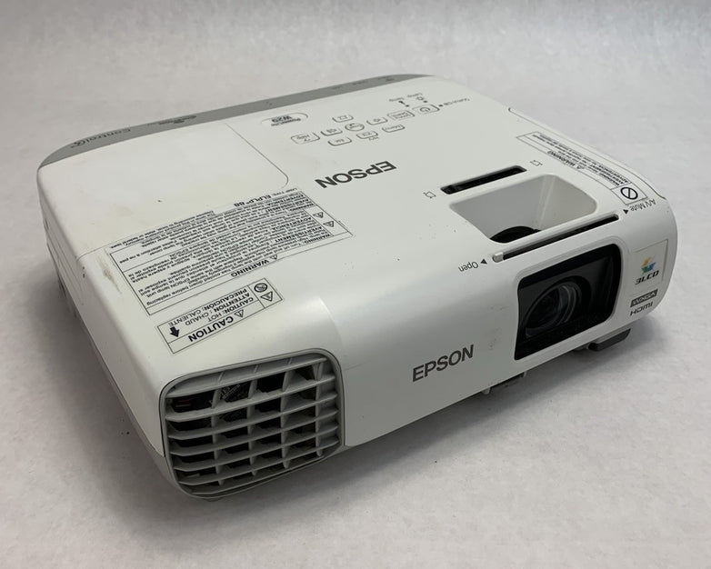 Epson PowerLite W29 H690A LCD Lamp Projector 3933 Lamp Hours - No Remote