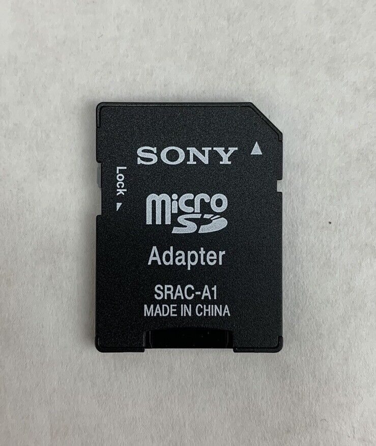 Sony SRAC-A1 Micro SD Adapter (Lot of 3)