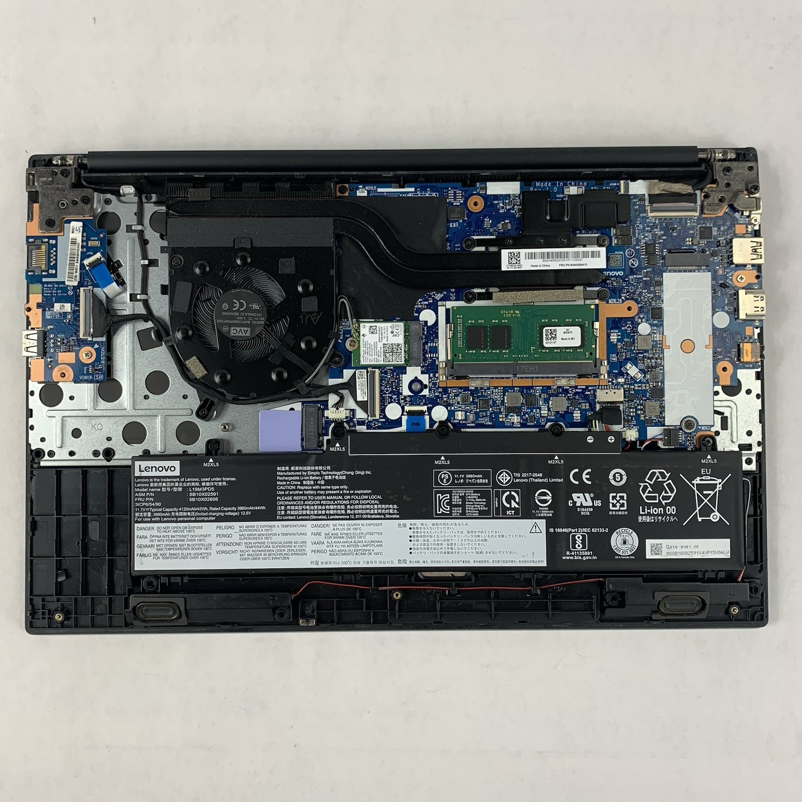 Lenovo ThinkPad E15 Gen 2 15.6" i5-1135G7 2.40 GHz 16 GB RAM No OS/SSD/AC11