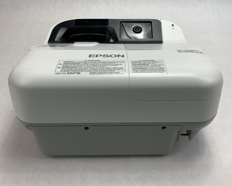 Epson BrightLink 595Wi H599A LCD Lamp Projector 1764 Lamp Hours - No Remote