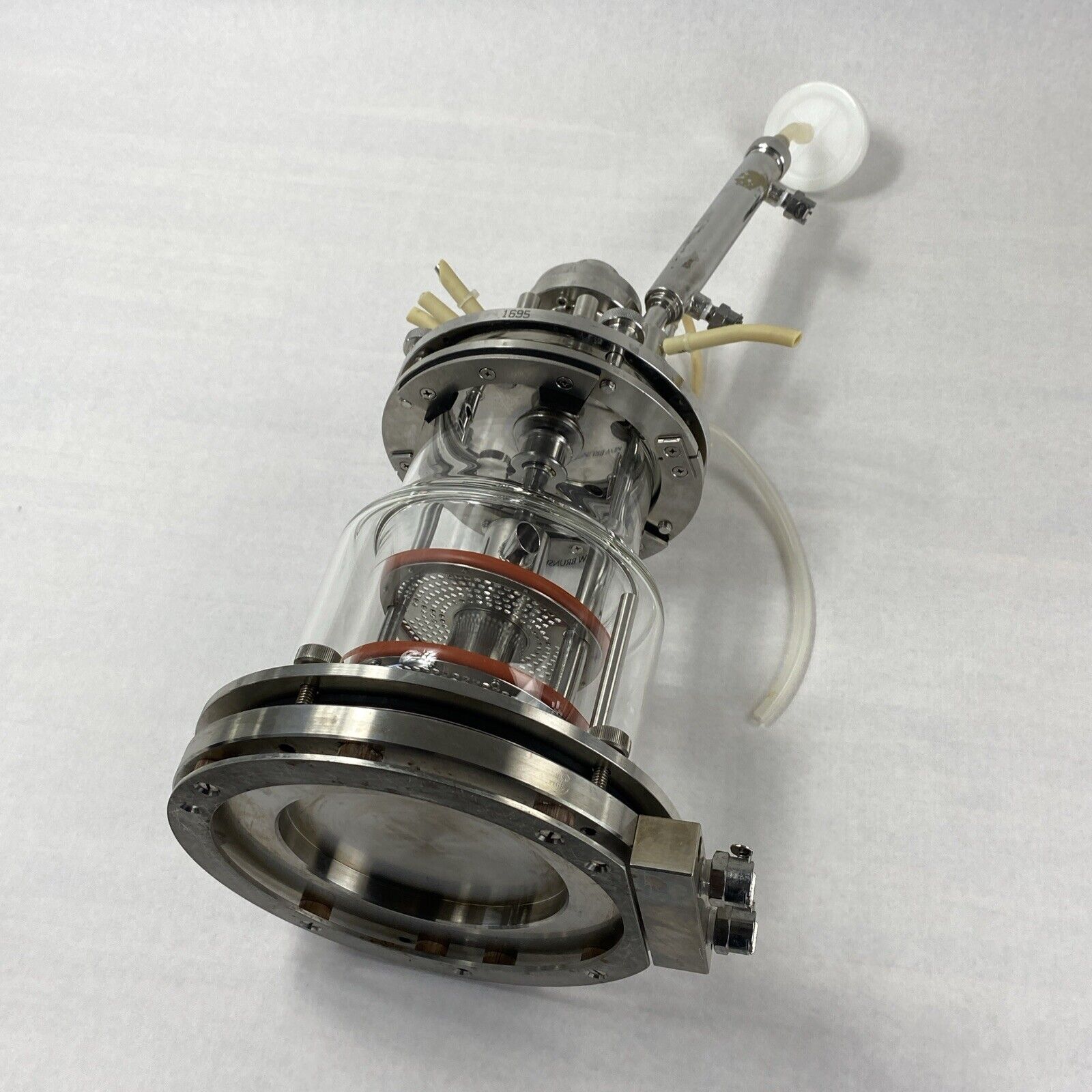 New Brunswick Scientific C842 Glass Jacketed Vessel Bioreactor
