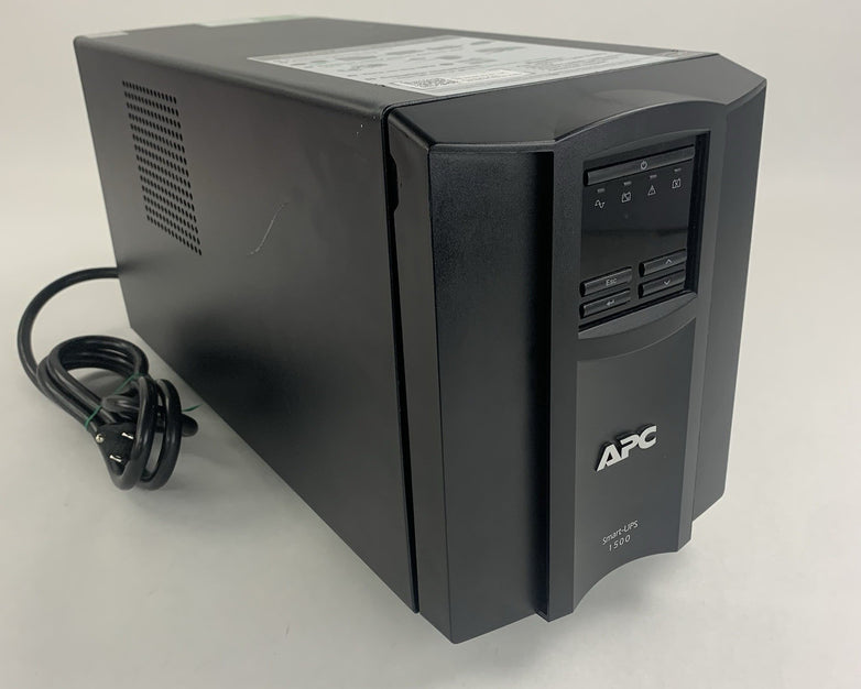 APC SMT1500C UPS 1500VA 120V Uninterruptible Power Supply Tested  No Batteries