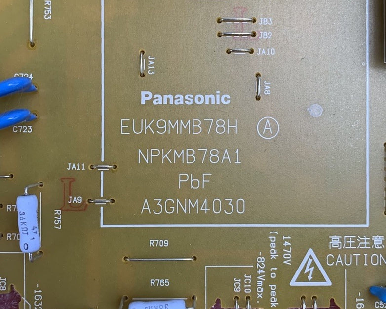 Konica Minolta Panasonic A3GNM4030 EUK9MMB78H Power Supply Board for C3350