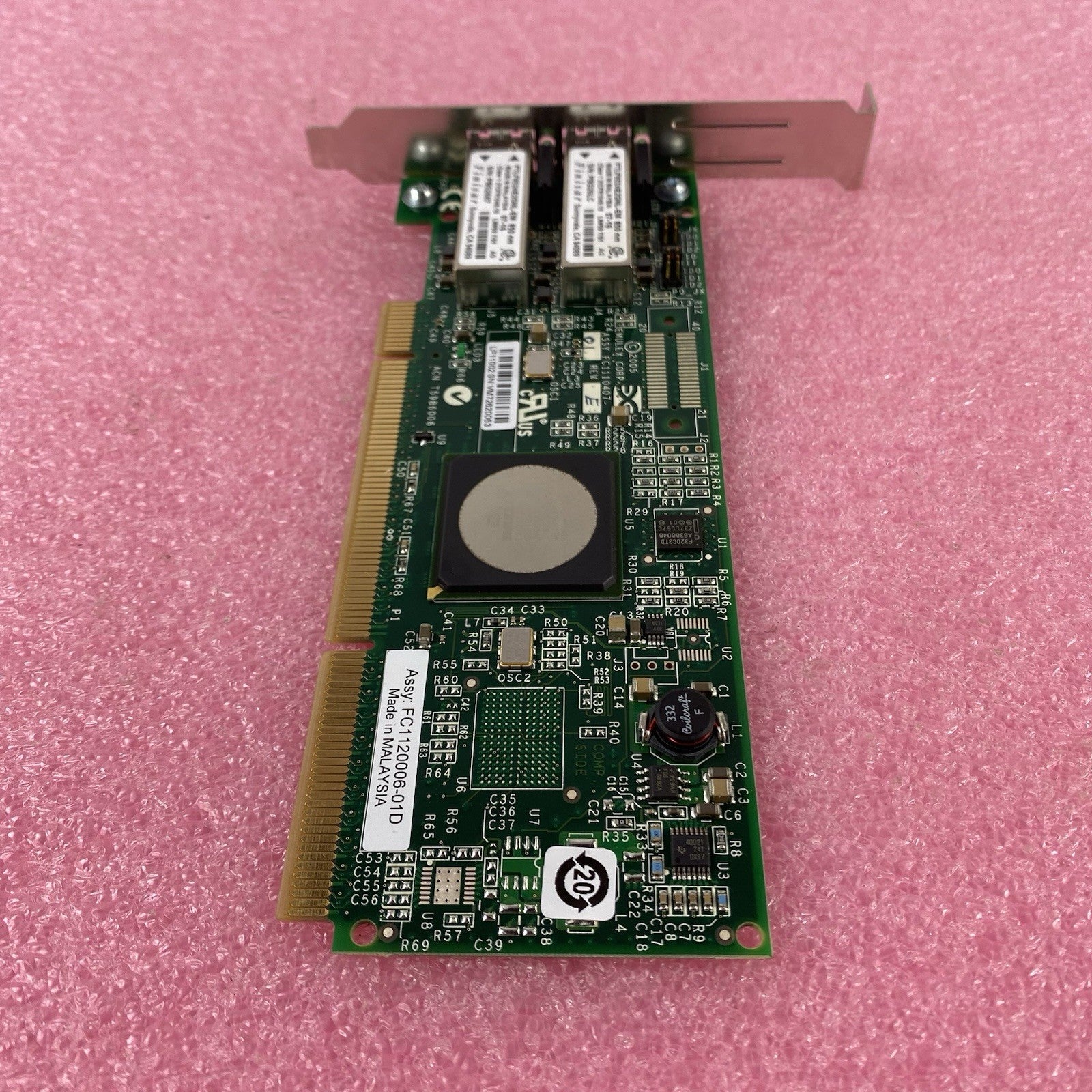 IBM 10N8620 4Gbps 2-Port PCI Fiber Adapter Card (Lot of 2)8